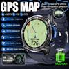2026 Новые мужские уличные умные часы с картой Real GPS, 4 ГБ ОЗУ, аккумулятор 1000 мАч, водонепроницаемость 10 АТМ, Bluetooth-звонки, военные, AMOLED, спортивные умные часы