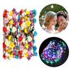 Seaside Luminous For Bridesmaid Flower Crowns Glowing Wreath Wreath Headband Beach Headband