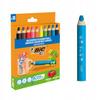 Set of multi-color pencils CW10 + tempera 8370