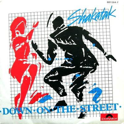7-дюймовая пластинка SHAKATAK - Down On The Street 8810647 Polydor 1984 Франция Танцевальная и электронная музыка Б/у