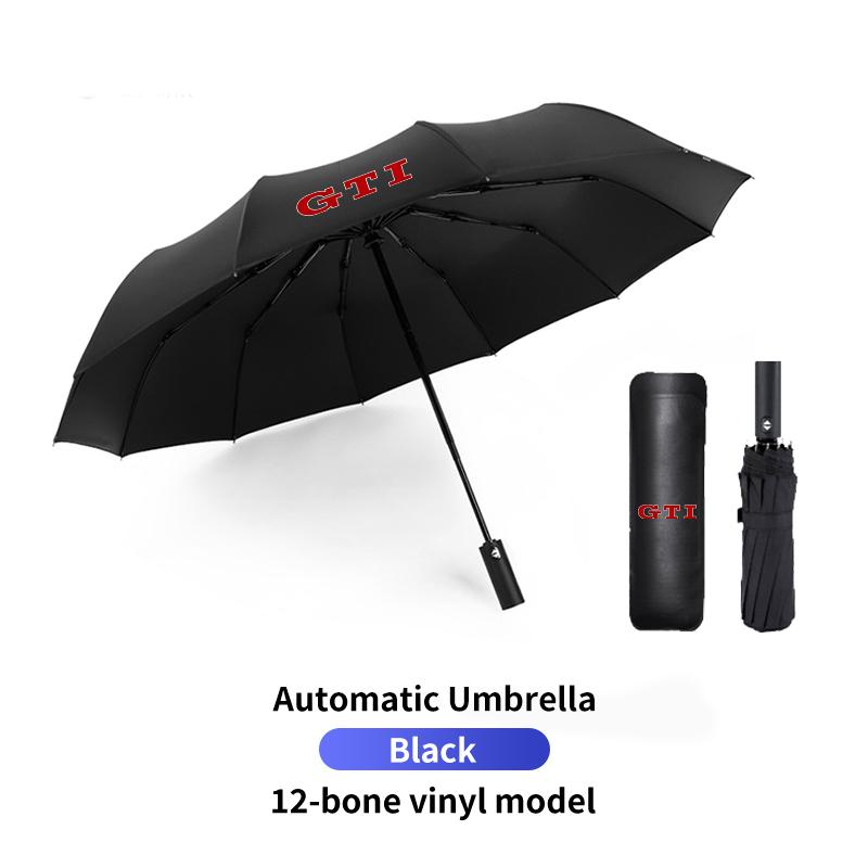 2026 Hot For Volkswagen VW Car Fully Automatic Folding Umbrella Sunshade Accessories For Volkswagen VW Golf GTI Polo Passat Scir