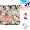 Adorable Plush Keychain Backpack Accessory Hello Fashion Keychain Cute Stuffed Toy