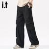 izzue it Men's American Style Multi-Pocket Cargo Pants