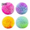 Stress Relief Toy Fuzz Ball Toy, TPR Fuzzy Squeeze Fidget Anxiety Relieving Office Desk for Focus Aid, Hand Relaxation Therapy