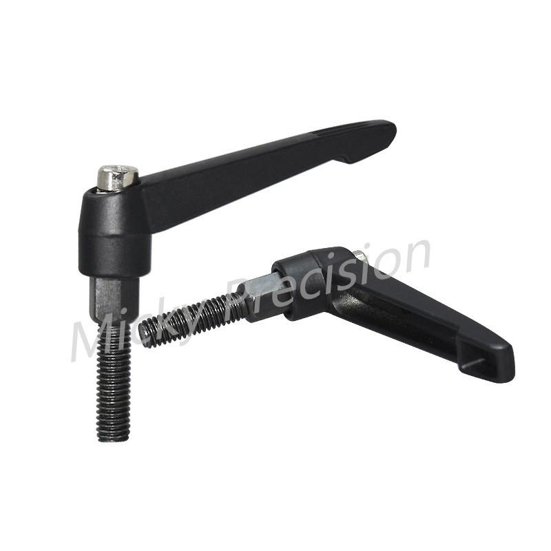 1Pcs Adjustable Handle Clamp Levers Thread Knob M4 M5 M6 M8 M10 Length 10-50mm