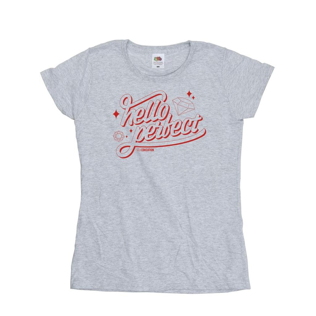 Netflix Womens/Ladies Sex Education Hello Perfect Cotton T-Shirt