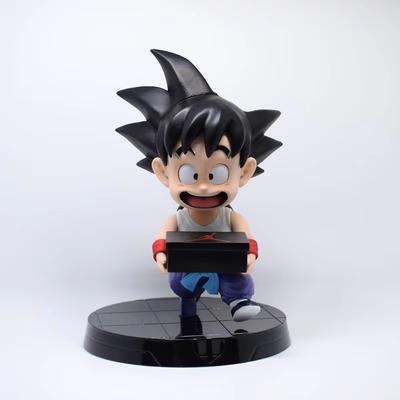 Аниме Dragon Ball Z Детство Гоку Милая Фигурка Действия Сцена ПВХ Статуя Модель Игрушка Декор Детский День Рождения Подарок
