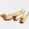 Wooden Dragon Boat Leading Sashimi Boat Dry Ice Boat Buffet Seafood Platter Sushi Shengtai Cuisine Sushi Creative Plate