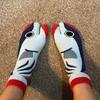 Whale Funny Fish Tube Socks Shark Toe Mid Calf Sock Cute Toe Separator Socks  Women