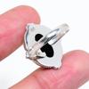 Black Onyx - Brazil 925 Sterling Silver Ring V4566, Black Ring, Oval Ring, Valentin's Day Gift, Gift For Her, Birthday Gift, Handmade Jewelry, Silver
