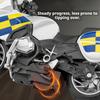 1:Модель мотоцикла R1250Rt в масштабе 1:14, игрушечный автомобиль, музыка, свет, инерционный механизм, модели полицейских машин для детей, развивающие игрушки