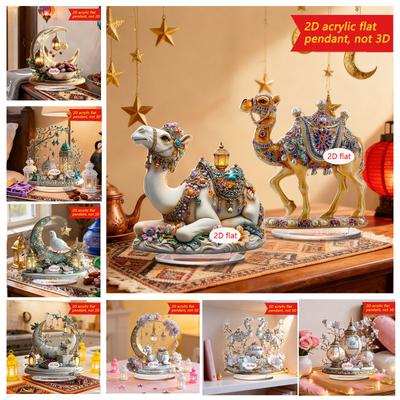 2D Акриловые Настольные Праздничные Украшения для Дома, Гостиной