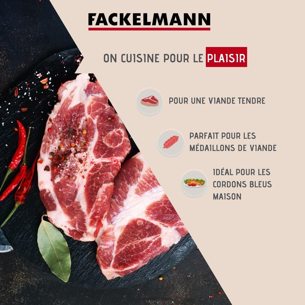 FSC Fackelmann Eco Friendly Wooden Meat Tenderizer Ref. 31127