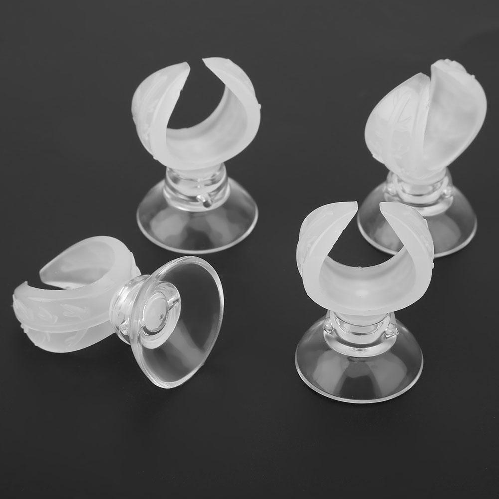 Зажимы для присосок для аквариума, держатели для воздушных трубок, зажимы(Белый Внутренний диаметр 14,6 мм)