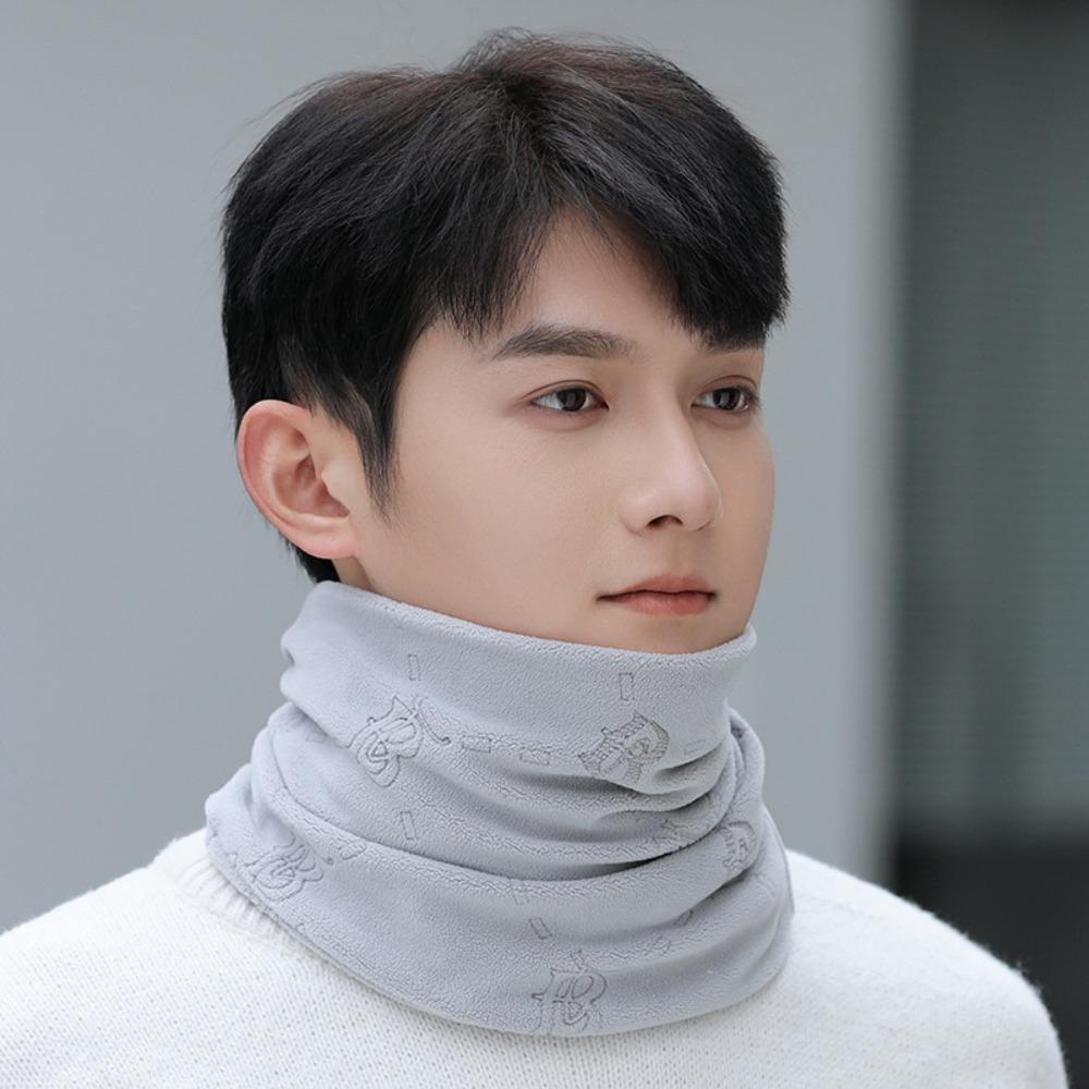 Шарфы с утолщенной подкладкой, полиэстеровый спортивный шарф, модная шапка-пуловер