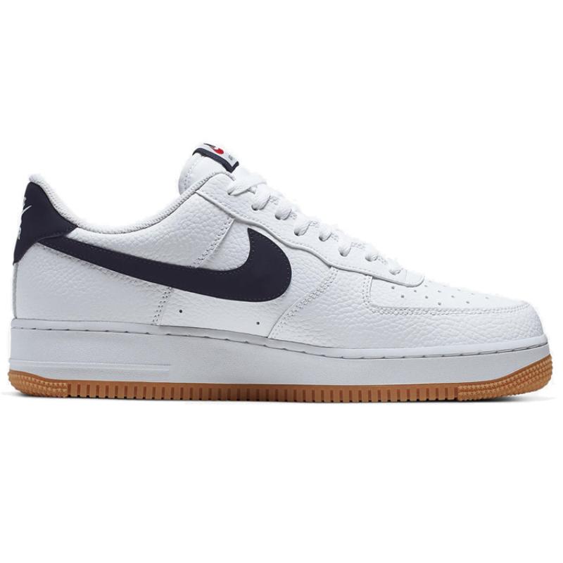 Nike Кроссовки Air Force 1 Low '07 Белый Обсидиан CI0057-100