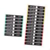 Weight Stack Labels 5kg To 100kg Number Stickers with Pin Hole for Strength Training Exercise