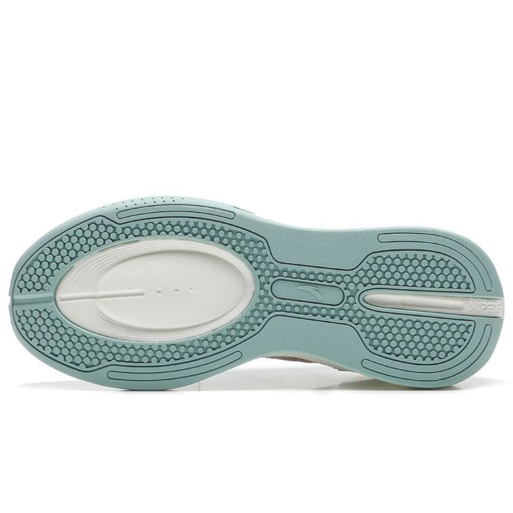 Anta Кроссовки Lifestyle Series с низким верхом, амортизирующие, нескользящие, прочные, спортивные, повседневные, мужские, светло-голубые, белые 112228081-5