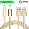 USB Type C Cable - Samsung - Galaxy S8/S8Plus/S9/S9Plus/S10 - Gold - 1M - Compatible Smartphones