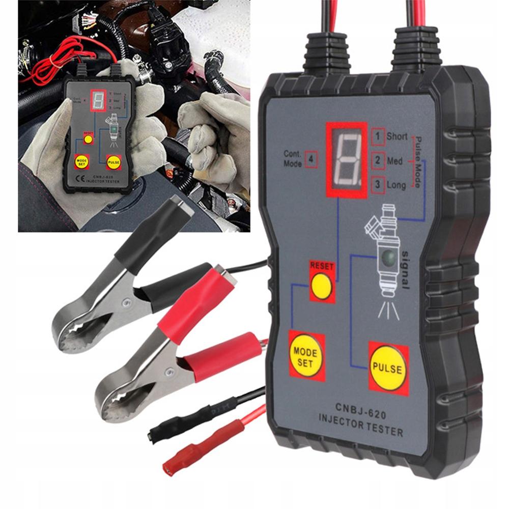 Cnbj 620 Fuel Injector Tester 4 Modes, 12V Power Supply, Diagnostics