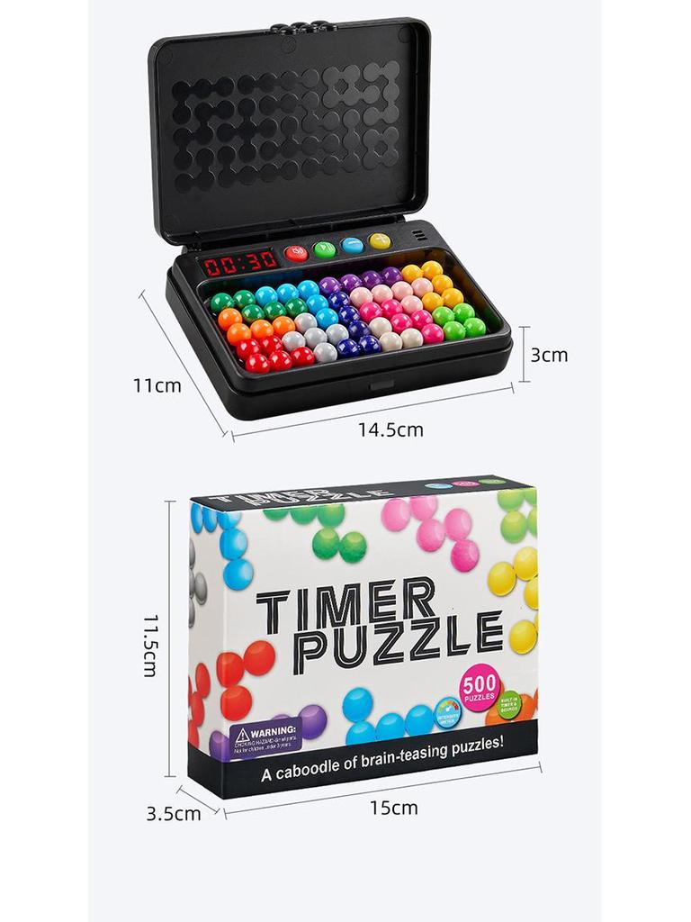 Smart Magic Beads Pyramid Puzzle: Cross-Border Challenge for Kids' Logical Thinking