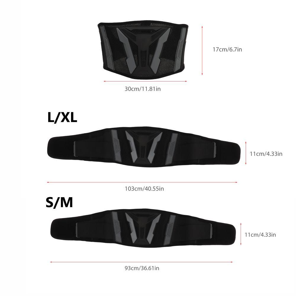 Shockproof Motorcycle Waist Protector Belt Ergonomic Motorcycle Riding Belt Motorcycle Riding