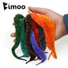 Bimoo 8"~9" New Magnum Dragon Tail Double Color Mixed Soft Synthetic Chenille Saltwater Fishing Fly Lure Baitfish Tying Materil