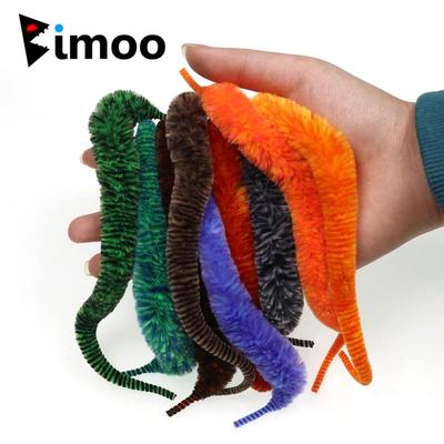Bimoo 8 "~ 9" новая приманка Magnum Dragon Tail двухцветная смешанная мягкая синтетическая синель для морской рыбалки, приманка для приманки, материал для привязывания рыбы