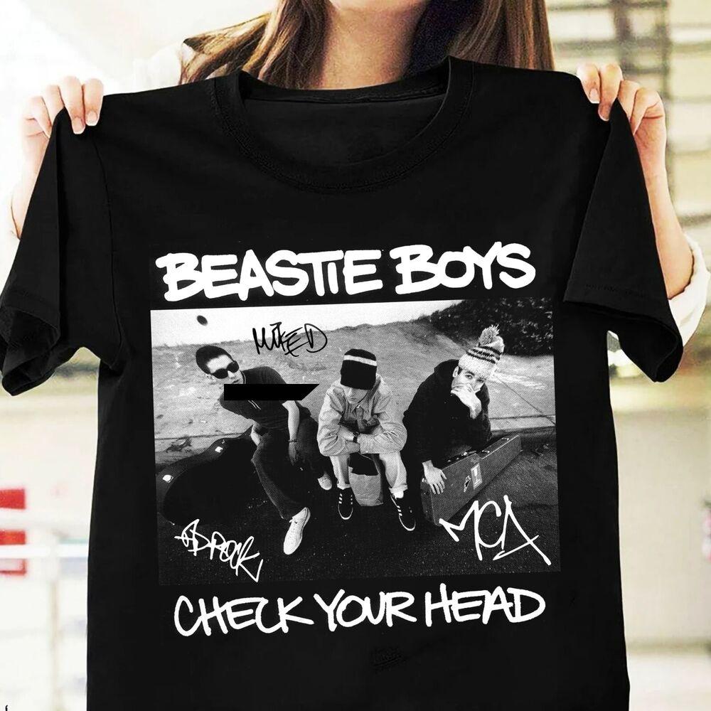 Новая футболка унисекс с логотипом группы Beastie Boys, хлопок, мужские размеры S-5XL