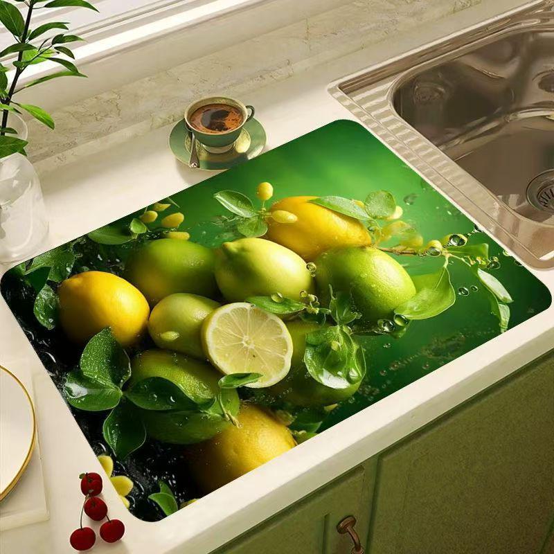 Креативная кухонная подставка из диатомовой грязи для сушки посуды и быстрой сушки