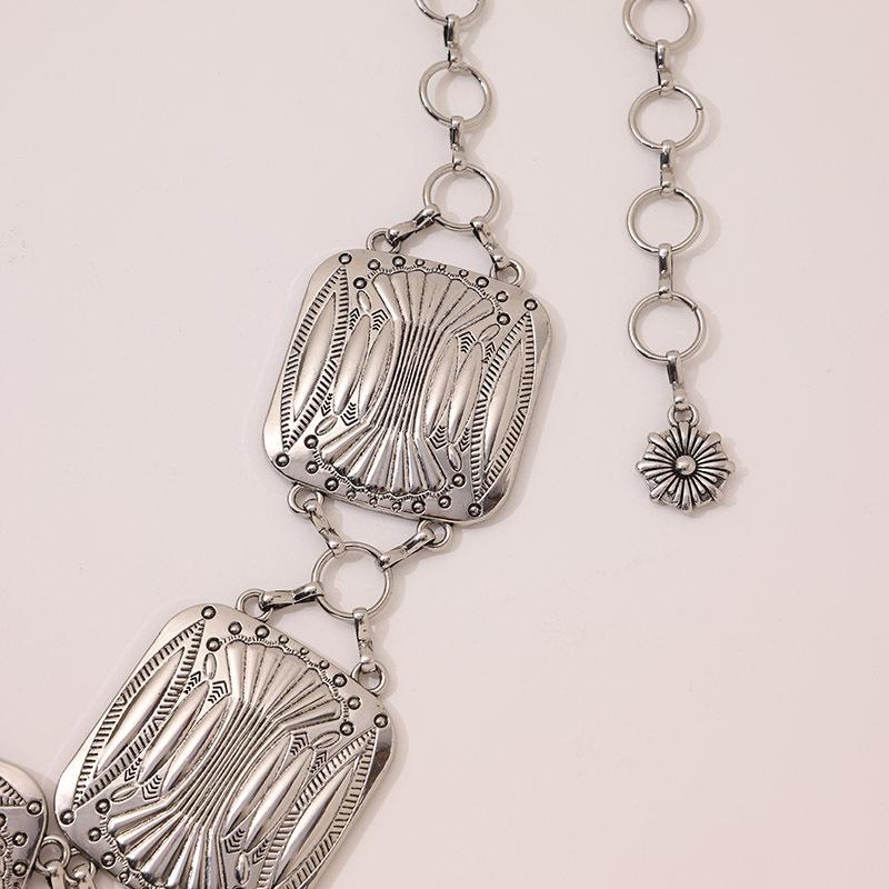 Высококлассная женская поясная цепочка в стиле ретро, старая, винтажная, бохо. Модная металлическая цепочка на талию для горячей девушки-миллениала.