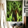Green Hulk Power Unleashed Bedding 1 Duvet Cover 2 Pillowcase Without Core Bedding Set Christmas Birthday Gift Soft And Comfortable