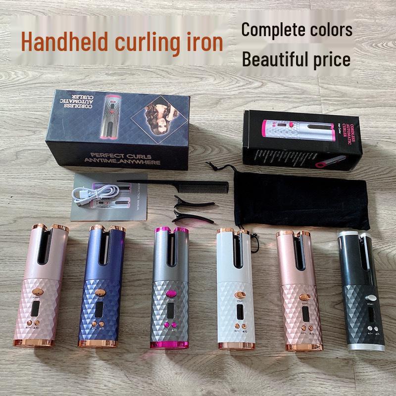 Унисекс Беспроводная Автоматическая Плойка - Без Ожогов, Инструмент для Легкой Укладки