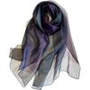 70*180cm Women Gradient Colors Scarf Long Shawls and Wraps for Party Dress Lightweight Pashmina Fashion Scarves