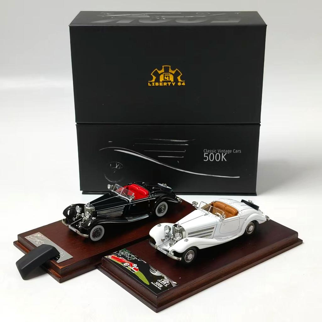 Diecast Liberty 1:64 Scale Benz 500K Alloy Car Model