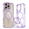 Мощный магнитный чехол Magsafe Ring Metal Lens Buttons Clear Case для iPhone 16 Pro Max 15 Pro Max 14 Pro 13 12 11 Protect Cover
