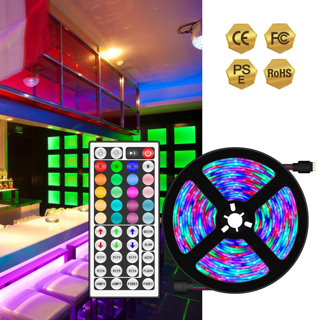 Led Strip Lights 2835RGB Color Changing Lights Strip For Home Decoration 5M