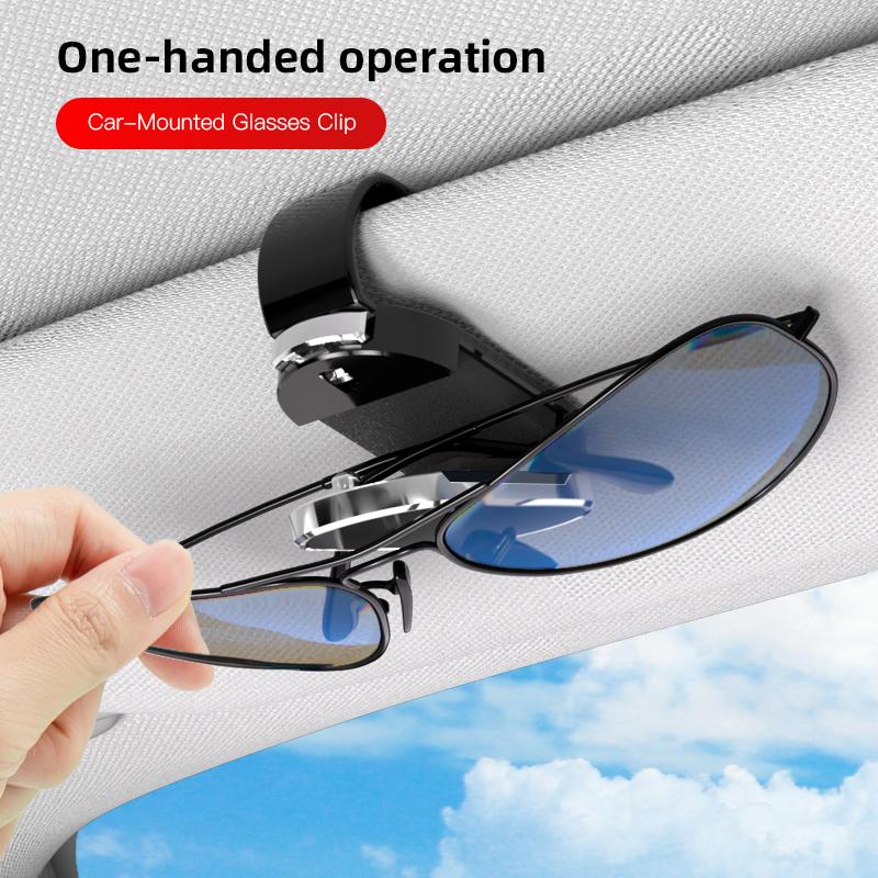 Car Sun Visor Eyewear Holder Sunglasses Clip For BMW I4 G20 X3 X5 F40 G26 F30 F10 E90 F20 E46 E60 E39 E36 G26 X7 Car Accessories EB1