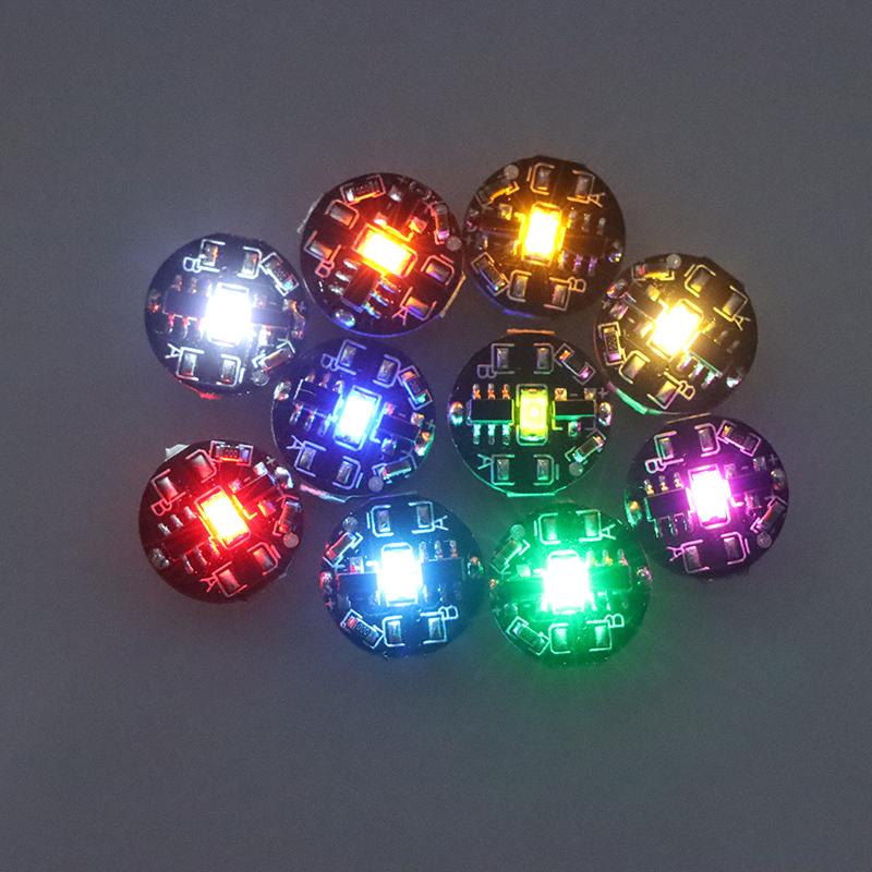 1 шт. светодиодный магнетронный свет моделирование светодиодный яркий беспроводной светильник игрушки модель магнитная индукция управление переключатель огни + батарея