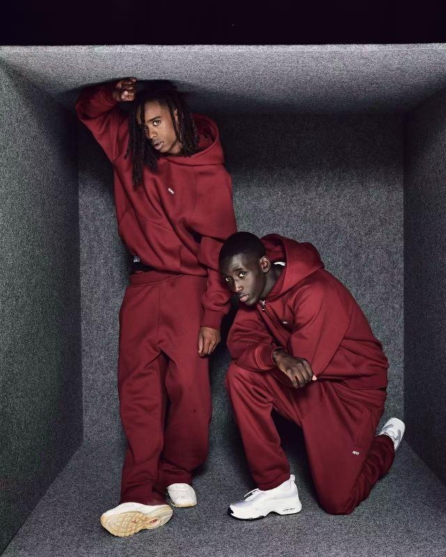 6PM Худи и спортивные штаны с вышитыми буквами в стиле хип-хоп Мужской спортивный костюм