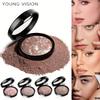 YOUNG VISION 3-in-1 Baked Powder Foundation, Long-Lasting Full Coverage, Lightweight, Oil-Control, Matte Finish for 24H Look, Fine Texture