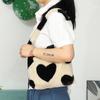 Female Autumn Winter Top-handle Bag Shopping Bag Fluffy Shoulder Bag Handbag