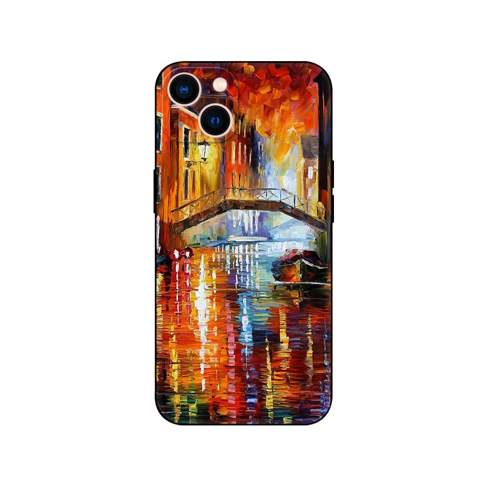 Black Tpu Case For Huawei P30 Lite P30 Pro P40 Case For Huawei P40 LITE E P Smart 2020 Case Cover Italy Venice City