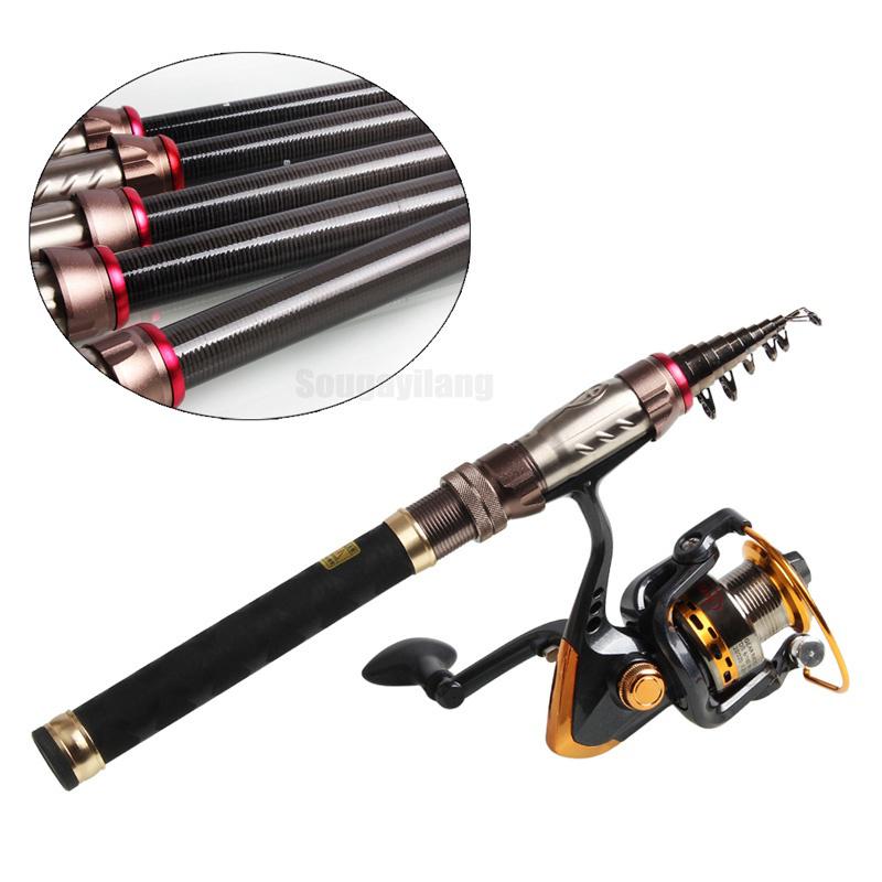 Полный комплект для рыбалки с мини-спиннинговой удочкой, катушкой, леской, приманками, аксессуарами