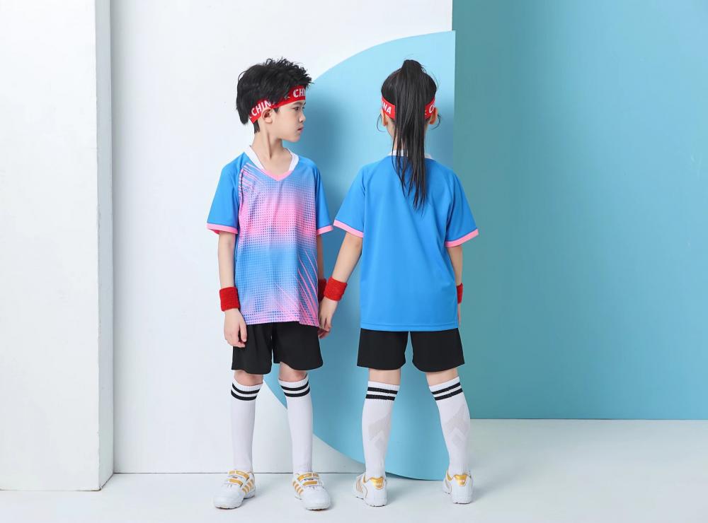 Men'S And Women'S Suit Trendy Training Team Uniform Kids Adult Team Competition Summer Sports Short Sleeve Soccer Jersey Fb05