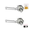 BDP779-1 2 Pieces Front Left and Right Door Hinge Stop Check Strap Limiter for Citroen Jumper MK1 230 244 1994-2006 918179
