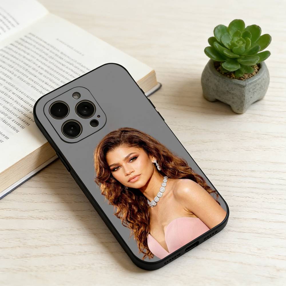 Чехол для телефона Z-Zendaya Силиконовый Мягкий Для IPhone 17 16 15 14 13 12 11 X XR Plus Pro Max Plus