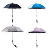 With Adjustable Clamp UV Protection Sunshade Waterproof 360-degree Rotation Portable Children Buggy Sun-proof Parasol