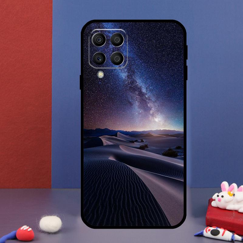 Звездное Космическое Лунное Ночное Время Для Samsung Galaxy M33 M13 M23 M53 M15 M55 M31 M51 M14 M34 M54 M20 M30s M32 M52 Чехол для Телефона