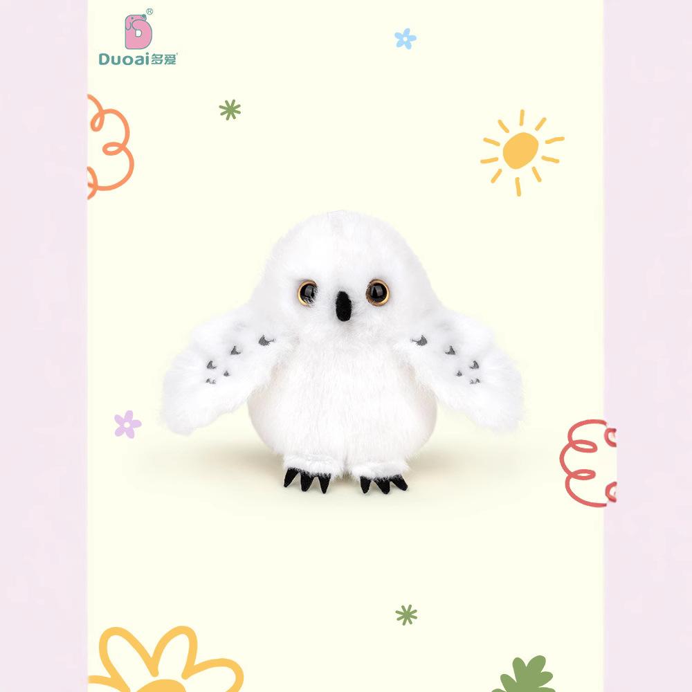 Плюшевая игрушка-симуляция птицы, милая кукла-воробей, попугай, памятный подарок из зоопарка